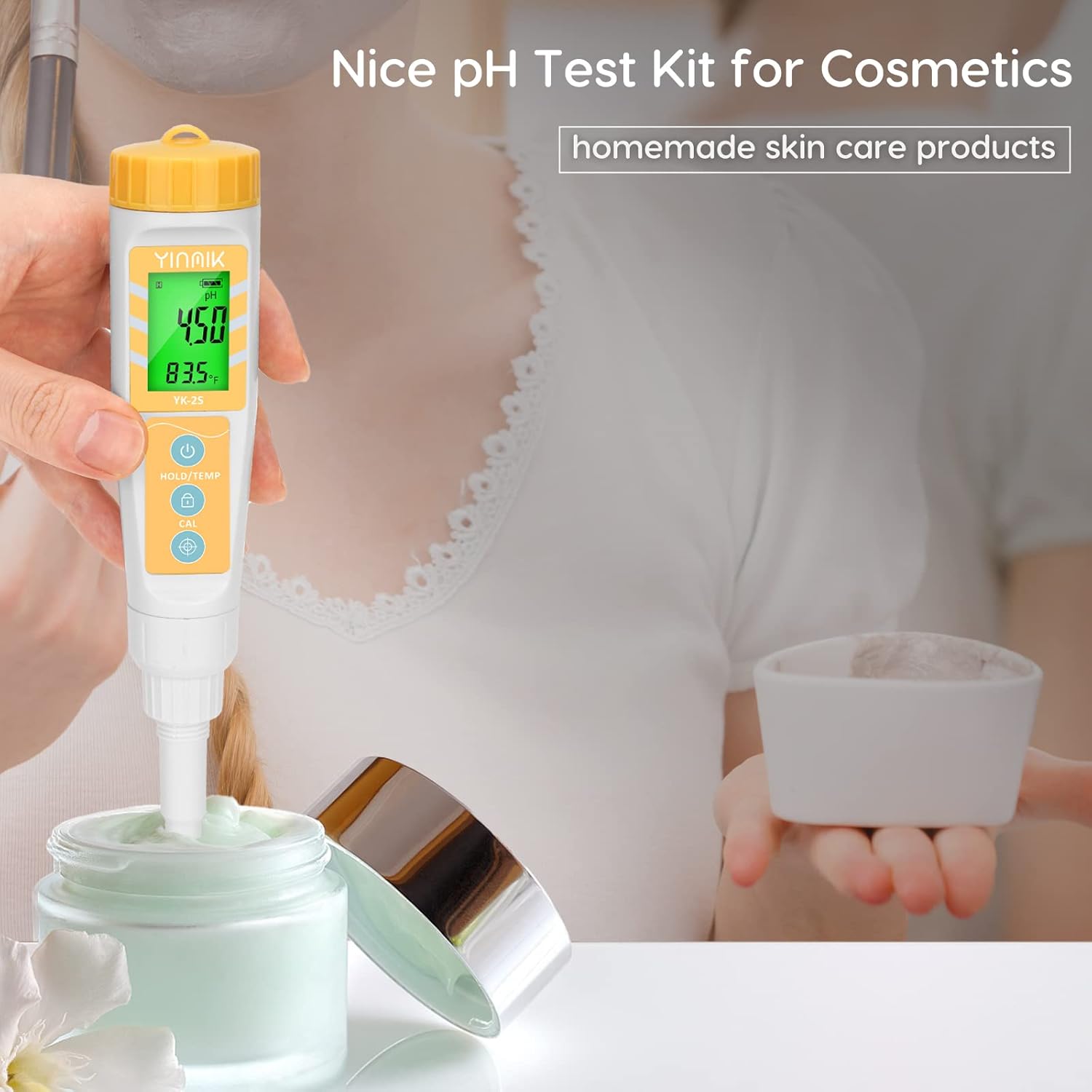 YINMIK Digital pH Meter for Food - image from Amazon 6