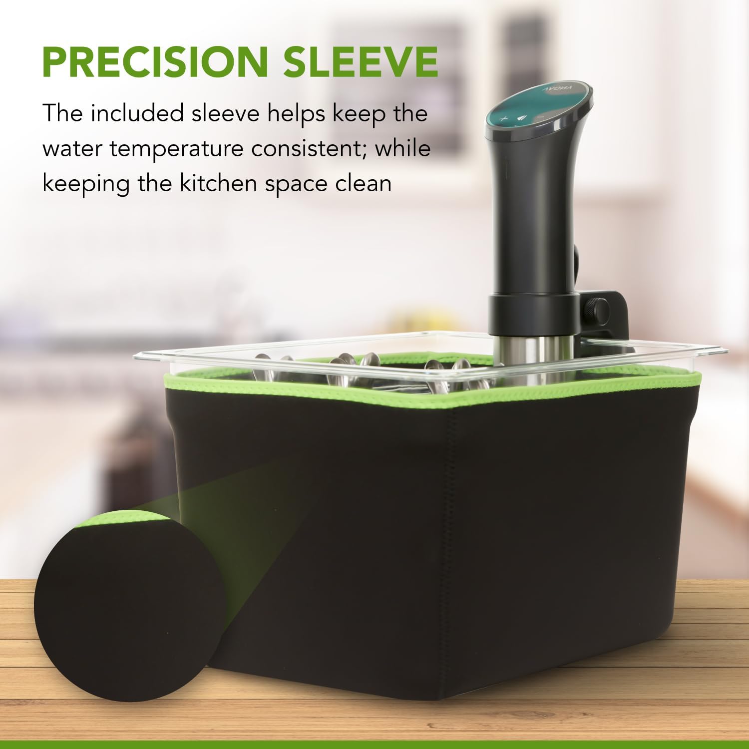 COSPARX Sous Vide Container 12 Qt (11.4L) - image from Amazon 5