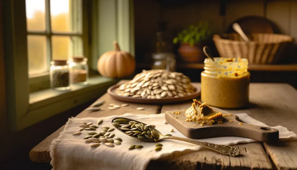 Fermented Seed Butter (Sunflower, Pumpkin & Tahini) - full