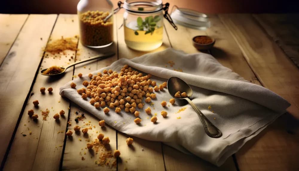 Homemade Chickpea Tempeh - High-Protein Fermented Legume - full