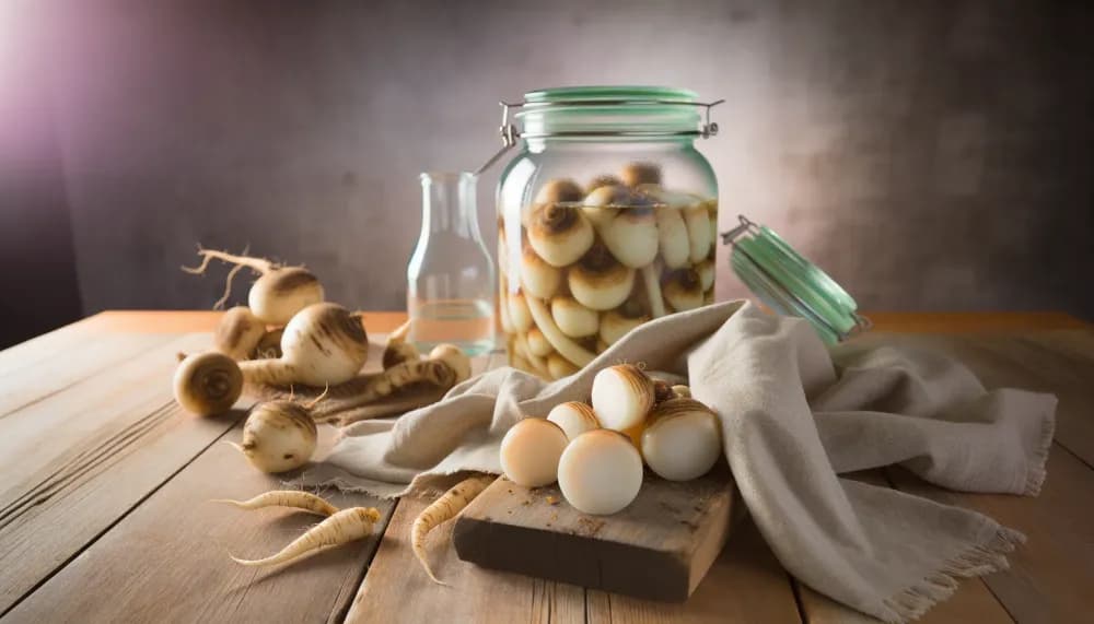 Traditional German Fermented Turnips (Sauerruben) - full