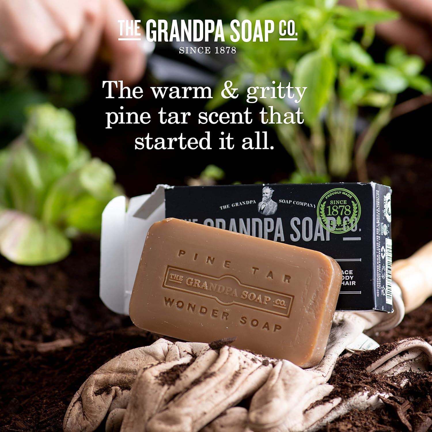 Grandpa's Pine Tar Soap - National Psoriasis Foundation Recognized - image from Amazon 4